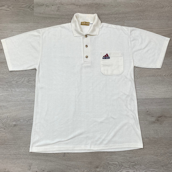 Vintage Rare Adidas Stan Smith Polo Shirt Men's  XL - Picture 1 of 7